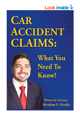 Car Accident Lawyer, Abraham Ovadia, Releases new Book for Crash Victims 2