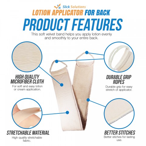 Save Time & Get Primed for Any Occasion with Innovative Slick Solutions Back Lotion Applicator 3