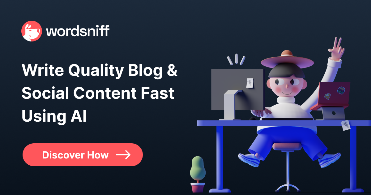 Wordsniff – Innovative AI Copywriting Tool Officially Launches For Content Writers 1
