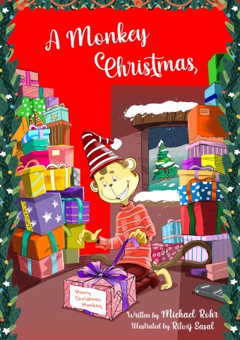 A Children’s Author Writes a Christmas Story Full of Monkey Business That Is Sure to Become an Instant Classic. 1