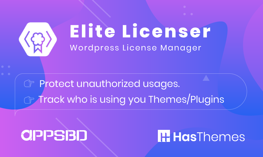 appsbd Launched Software License Manager for WordPress 1