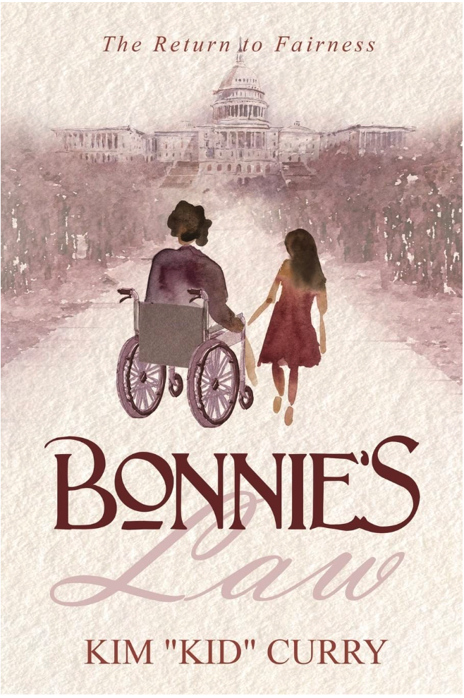 New novel, “Bonnie’s Law” by Kim “Kid” Curry is released, the story of a small town thrown into a tailspin when on-air lies are made legal, and a young woman with the courage to fight back 1