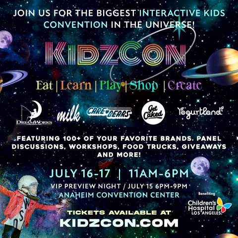 KidzCon Begins Countdown For Three Day Destination Experience 2
