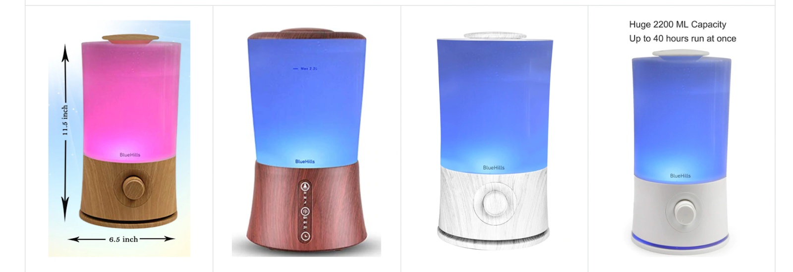 BlueHills Essential oil diffusers improve the quality of life 1