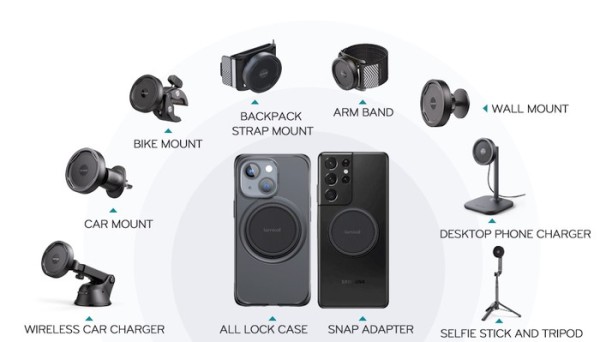 Lamicall ALL LOCK, World’s First Never-Fall Magnetic Phone Mount System, Launches on Kickstarter 2