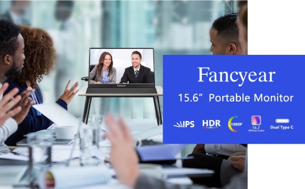 Save Big on Fancyear 15.6-Inch FHD 1080P HDR IPS Portable Laptop Monitor 1