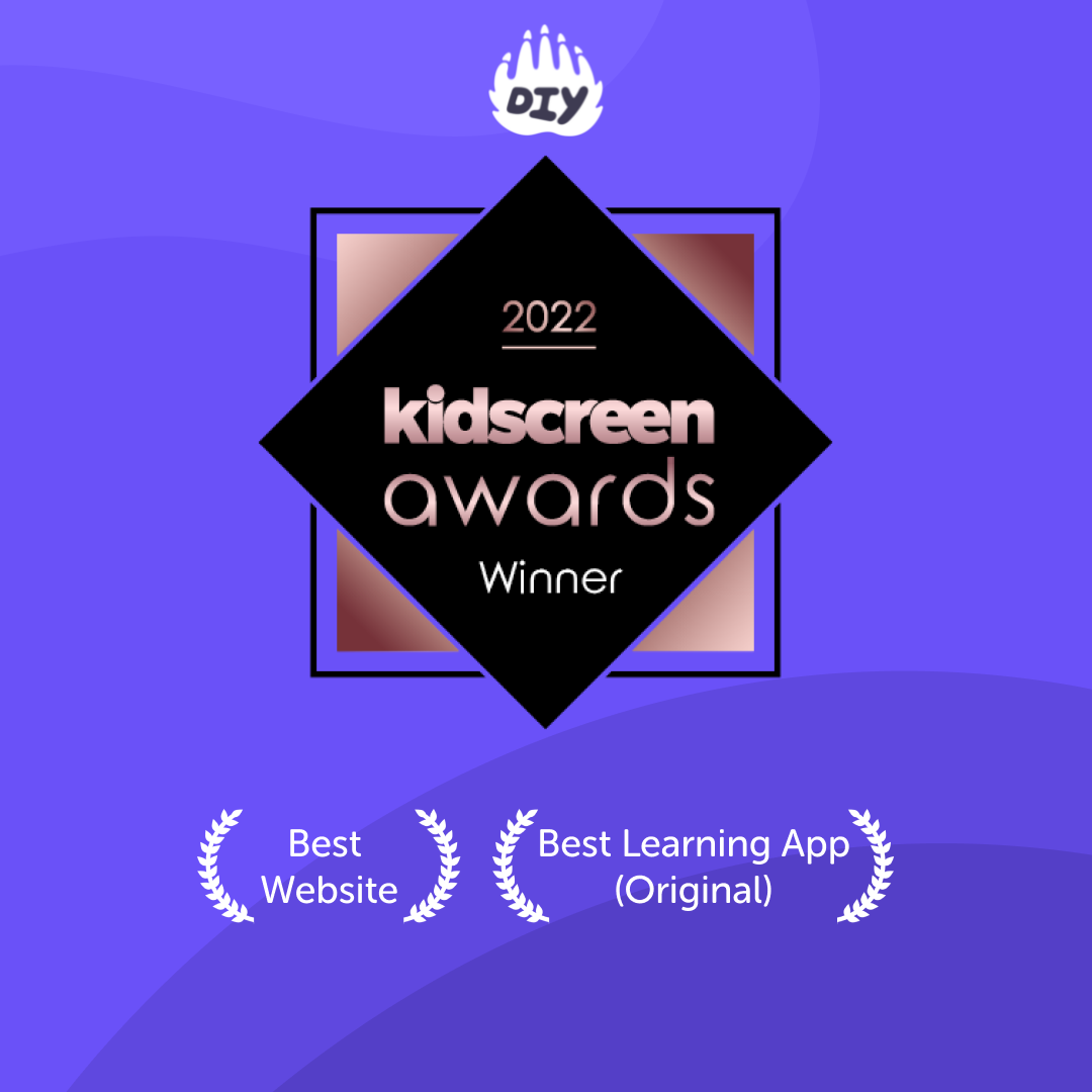 Kidscreen Presents Two Awards to Kids Social Learning App DIY.org 18