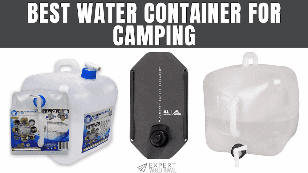 3 Best collapsible water containers for camping trips 14