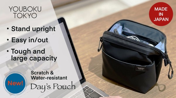 The “Days Pouch” with 9 pockets creates a new lifestyle. 2