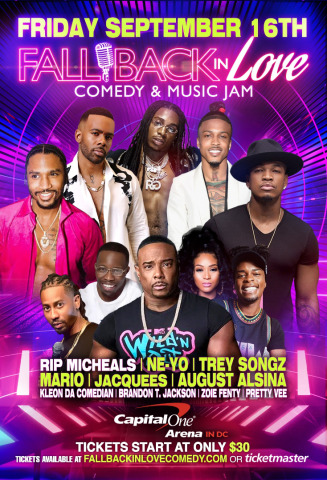 Fall Back In Love This September With An All-Star Lineup Of Comedy And Music Including Ne-Yo, Trey Songz, Rip Micheals, August Alsina, And More 2