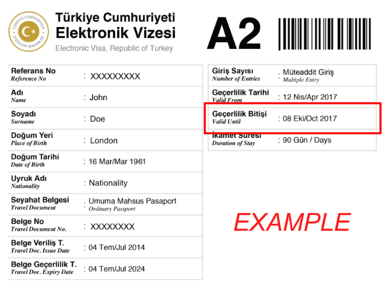 How To Apply For A Turkish Tourist Visa Online 14