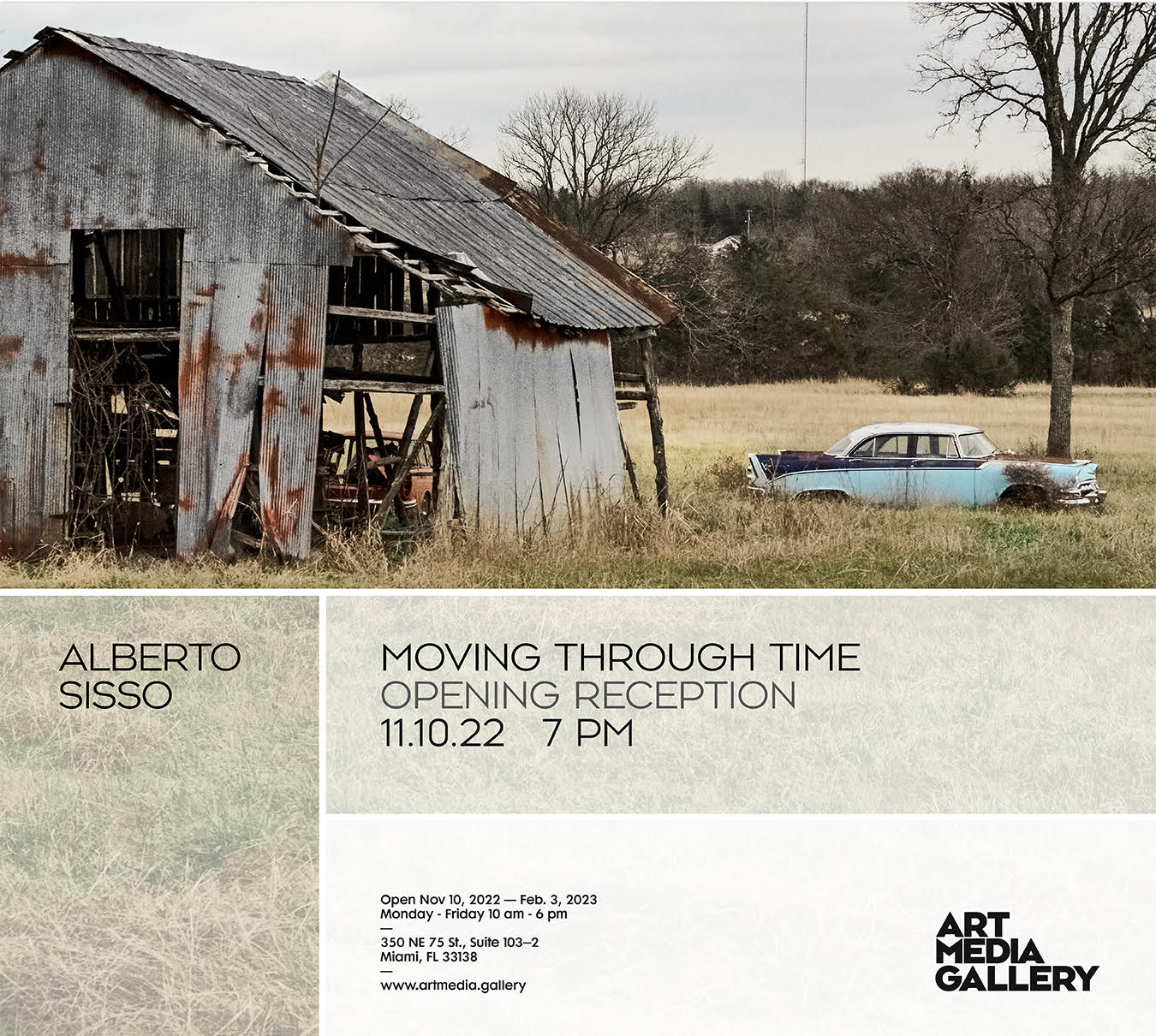 Alberto Sisso To Exhibit The Moving Through Time Collection At Artmedia Gallery 1