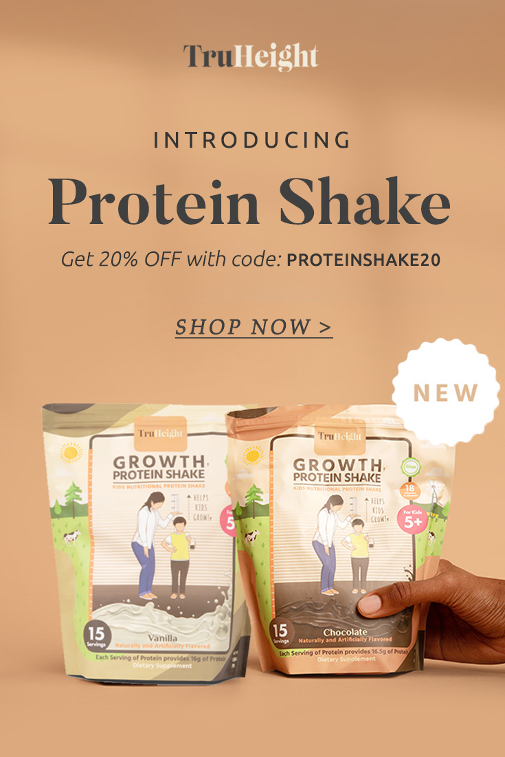 TruHeight Growth Protein Shake for Children and Teens Launches Nov. 11th 1