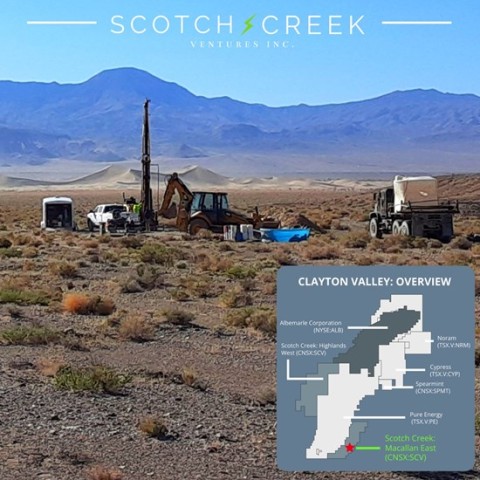 Scotch Creek Ventures Could Be Sitting On A Major Lithium Score In Mining-Friendly Nevada, With Assets Bordering Lithium Production Leaders (OTC Pink: SCVFF) 3