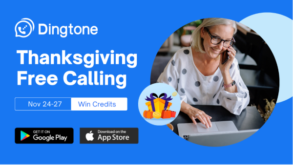 Dingtone App Activates Free Calls to Celebrate Thanksgiving 1