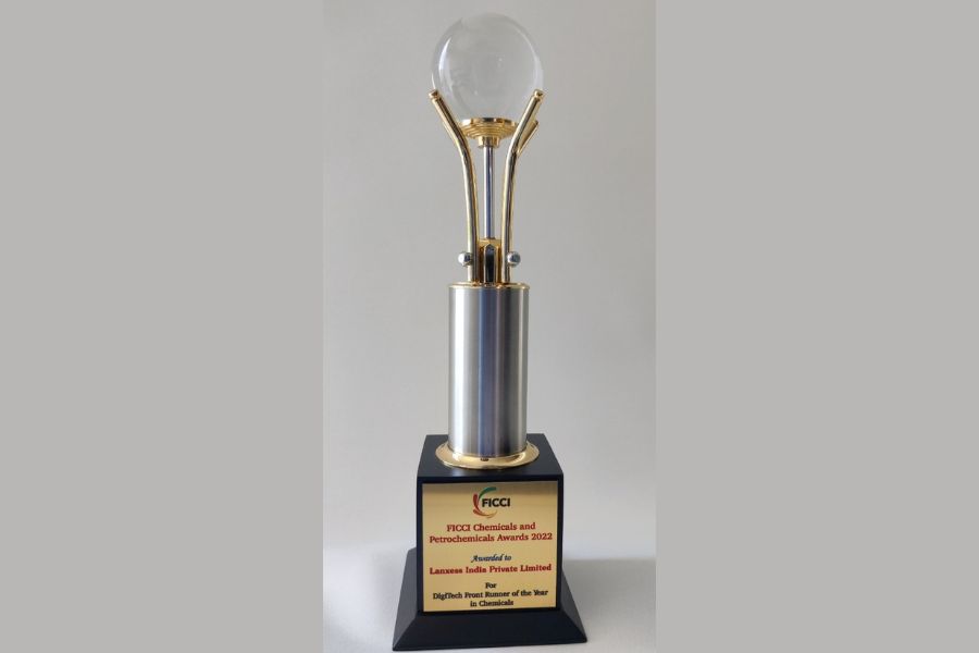LANXESS India wins the Digitech Front Runner of the year FICCI Award 2022 1