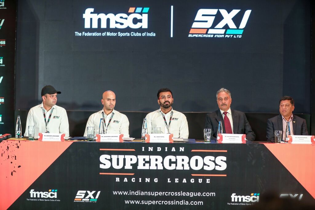 The FEDERATION OF MOTORSPORTS CLUBS OF INDIA (FMSCI) grants exclusive commercial rights to SUPERCROSS INDIA PVT LTD (SXI) to operate and promote a new SUPERCROSS RACING LEAGUE IN INDIA 13