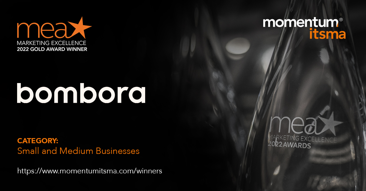 Bombora Wins Gold in 2022 Marketing Excellence Awards from Momentum ITSMA 1