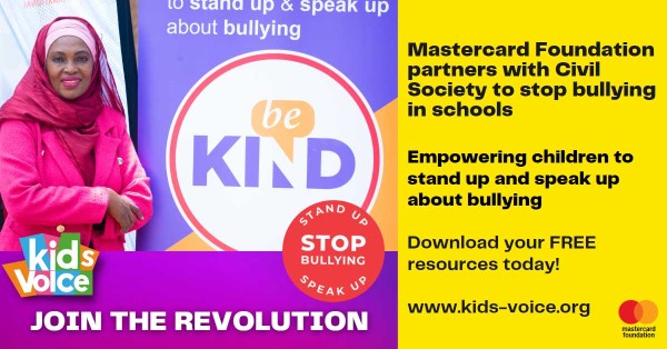 Mastercard Foundation partners with Civil Society to stop bullying in schools 14
