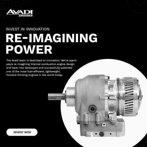 Avadi Engines, Developers of Fuel-Efficient Engines with Low Emissions, Begins Wind Down of Equity Crowdfunding Campaign 2