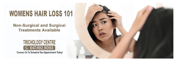 Trichology Centre shares new post about women hair loss and solutions 1