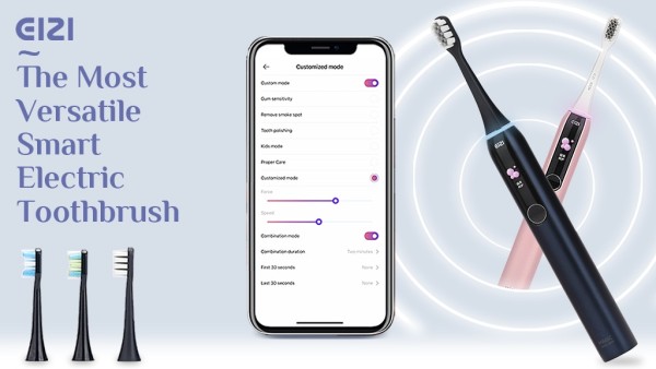 EIZI launches its revolutionary smart electric toothbrush with 6 vibration modes for all needs 1