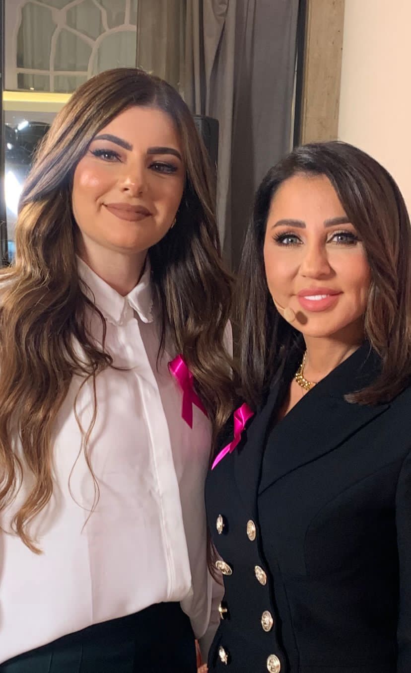 Campaign to save cancer patients organized by the “Banin” Association with Liliane Moukhallalati and Rabia Zayyat 1