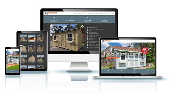 BHC Group Makes it Easy to Create Custom Websites for Shed Dealers and Manufacturers 1
