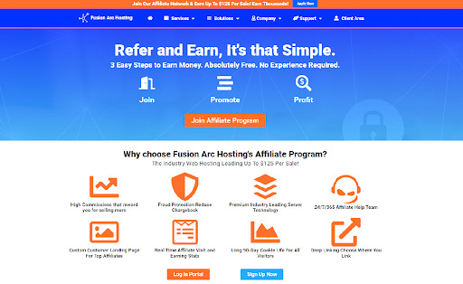 Fusion Arc Hosting creates an affiliate network for users to earn thousands of dollars per month 1