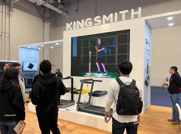 Make Life Easy SCS makes CES Show debut with KINGSMITH Fitness in 2023 3