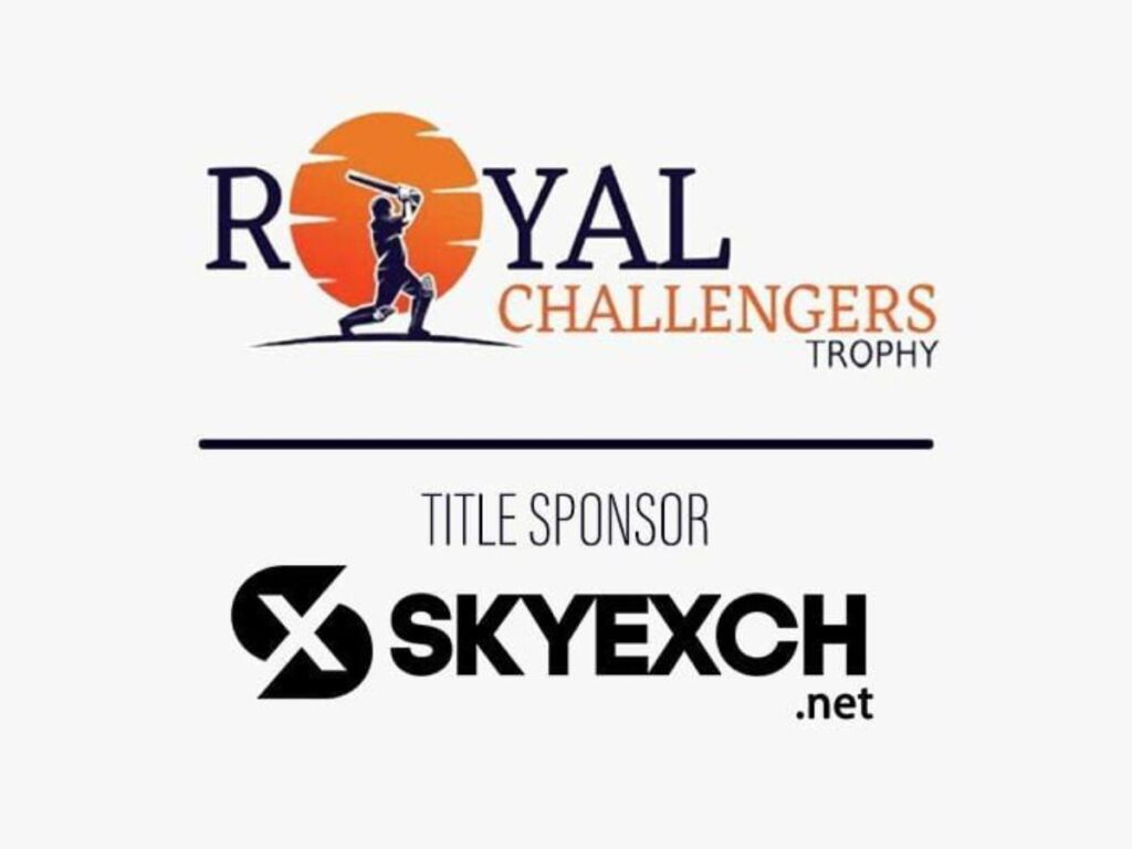Skyexch has been awarded as Title Sponsor of Royal Challengers Trophy 2023 2