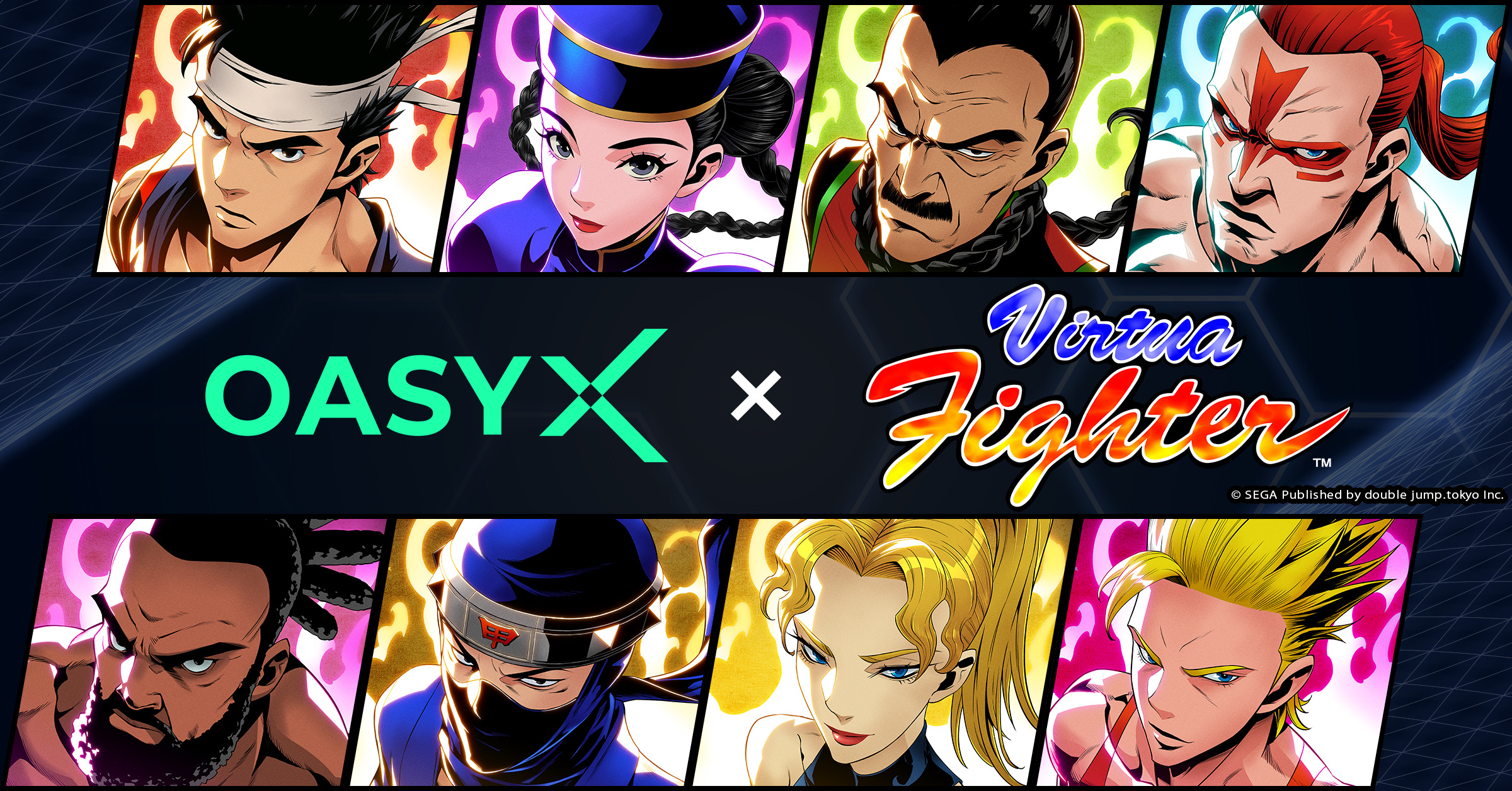 OASYX NFT Project Joins Forces with Titles from SEGA’s Iconic Virtua Fighter Series 19