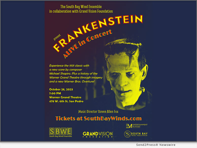 South Bay Music Association Presents ‘Frankenstein: Alive in Concert’ in Collaboration with Grand Vision Foundation 6