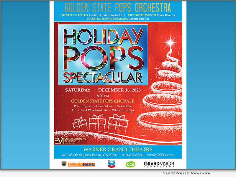 Golden State Pops Orchestra presents the 2023 Holiday Pops Spectacular! 1