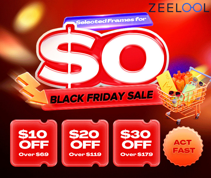 Zeelool Black Friday &Cyber Monday Sale: Frames Down to $0 4