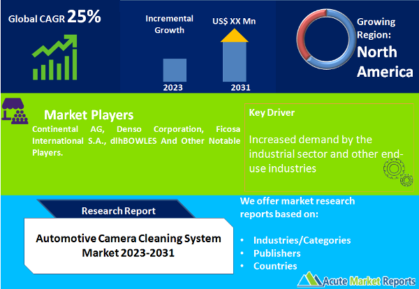 Automotive Camera Cleaning System Market, Size, Share And Forecast To 2031 3