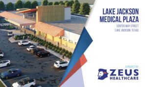 Zeus Equity Group Announces Strategic Partnership with Hospitality Health ER for New Medical Plaza Development in Lake Jackson, Texas